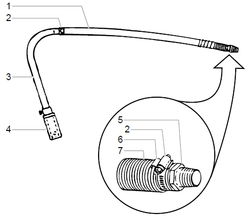 PowrTwin 3500 50th Ann. Siphon Hose Assembly